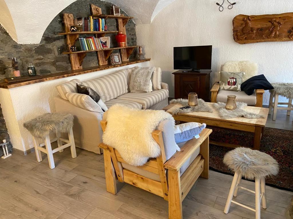Apartmán Les Cheminees La Thuile Exteriér fotografie