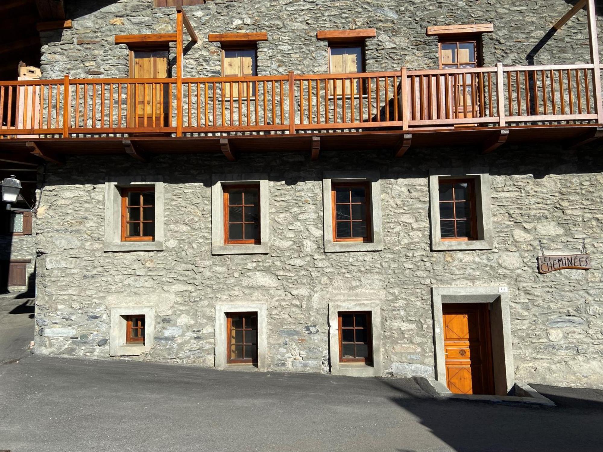 Apartmán Les Cheminees La Thuile Exteriér fotografie